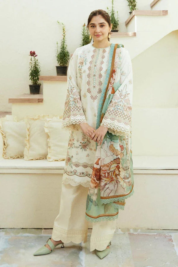 3pc-Printed-Embroidered-Lawn HR 108